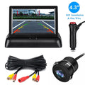 4.3in Foldable  Display Monitor Car Rear View Backup  Night Camera