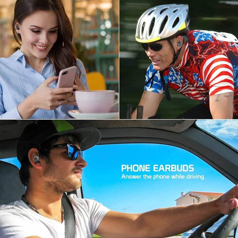 Wireless V5.2 Bluetooth Earbuds Compatible with Samsung Galaxy Note 10/Plus/Lite/+/5G/Note10 with Charging Case for In Ear Headphones. (V5.2 Black)