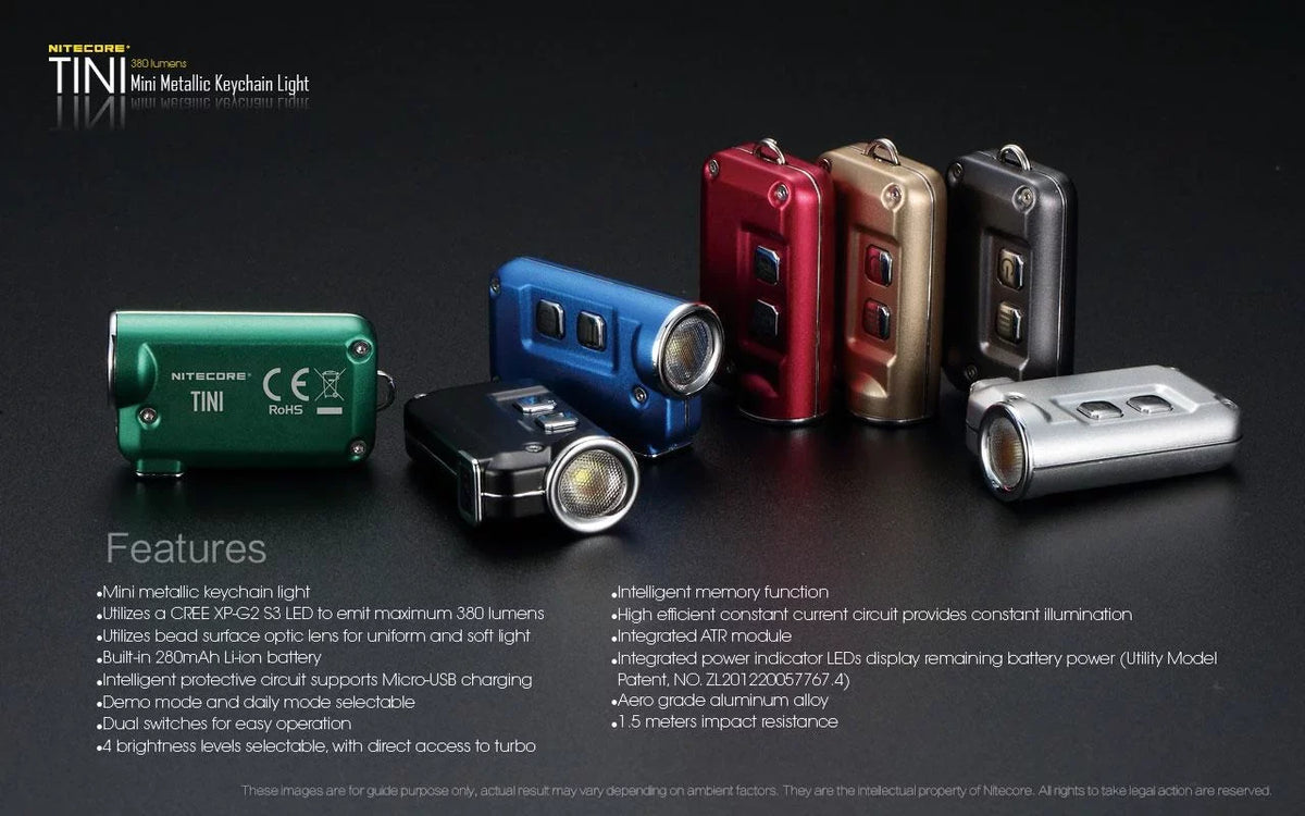 Value Bundle: Nitecore UT32 Dual Emitter Headlamp - (5700K, Cool White) - (3000K, Warm White) with 1X NL1834 Battery and 1x  Keychain Light (Random Color Choices)