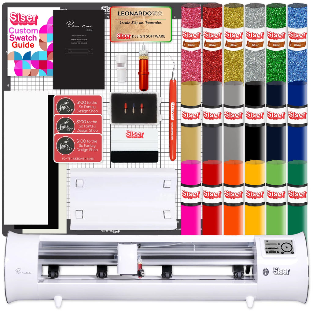 Siser Romeo 24" Deluxe Easyweed Heat Transfer () Bundle