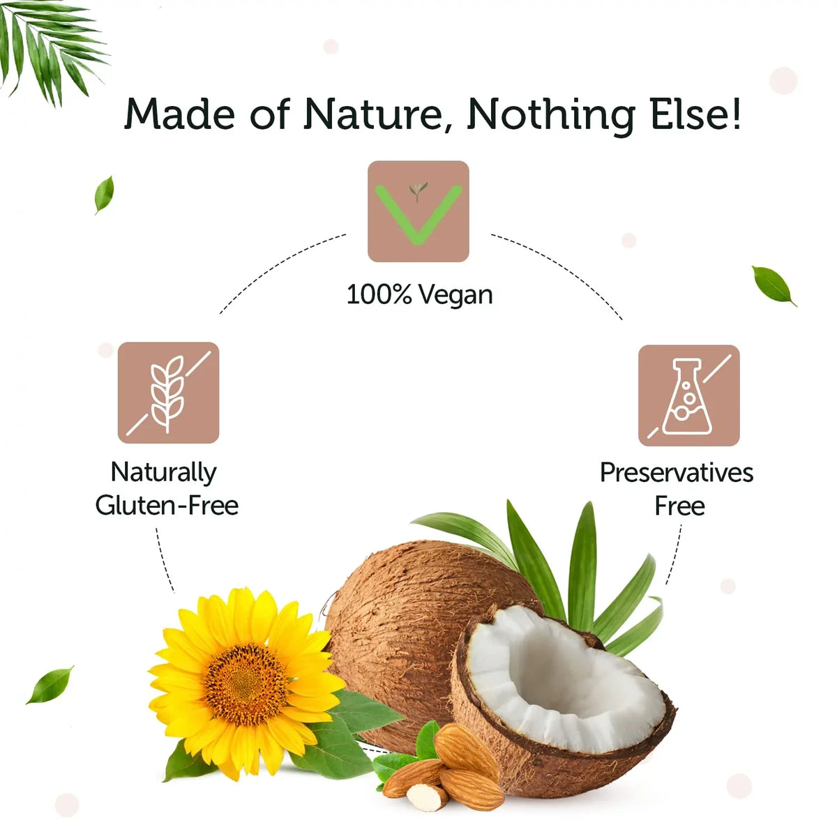 Neuherbs Plant Based Natural Vitamin E Plus From Sunflower Oil (With Almond Oil For Better Face, Skin & Hair) - 30 Veg Capsules