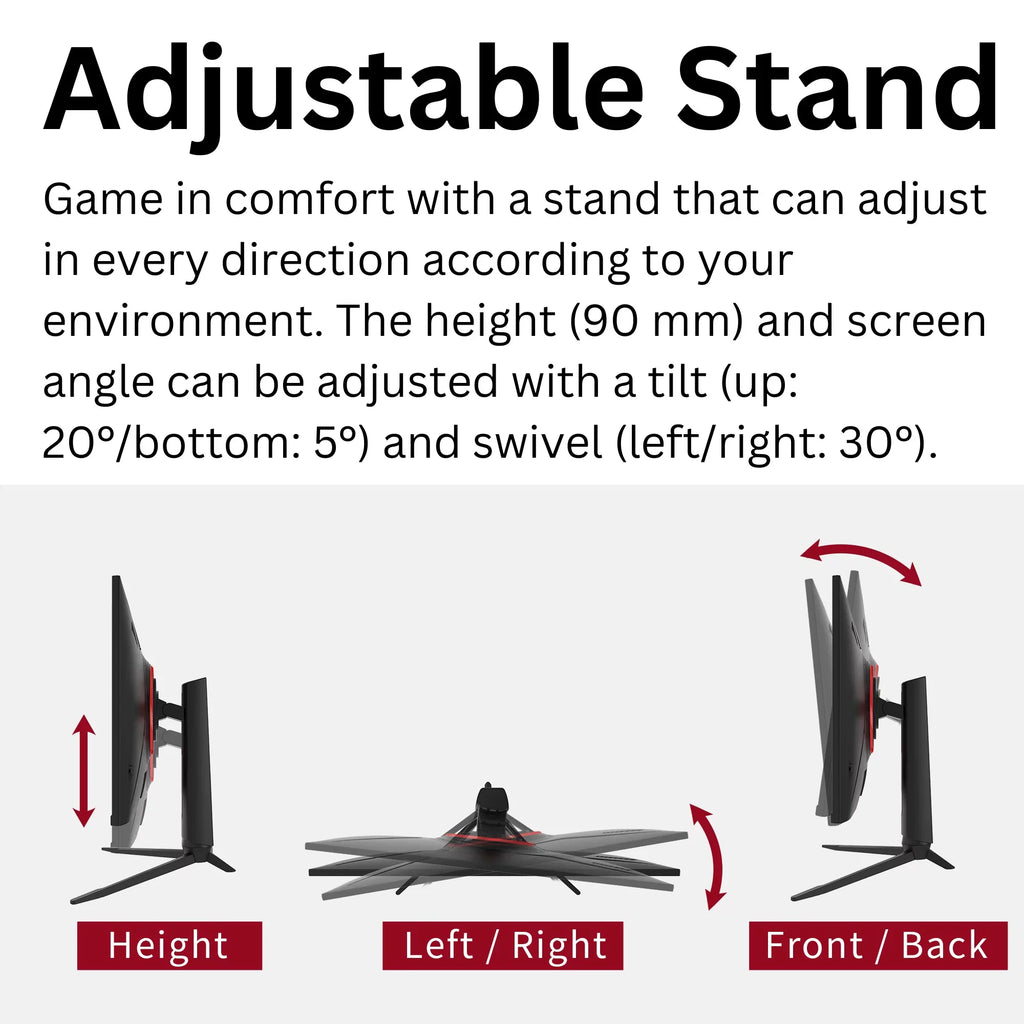 Funai 32"  240Hz, 1ms, , ,  FreeSync™ Premium Enabled Gaming Monitor (-32F445)