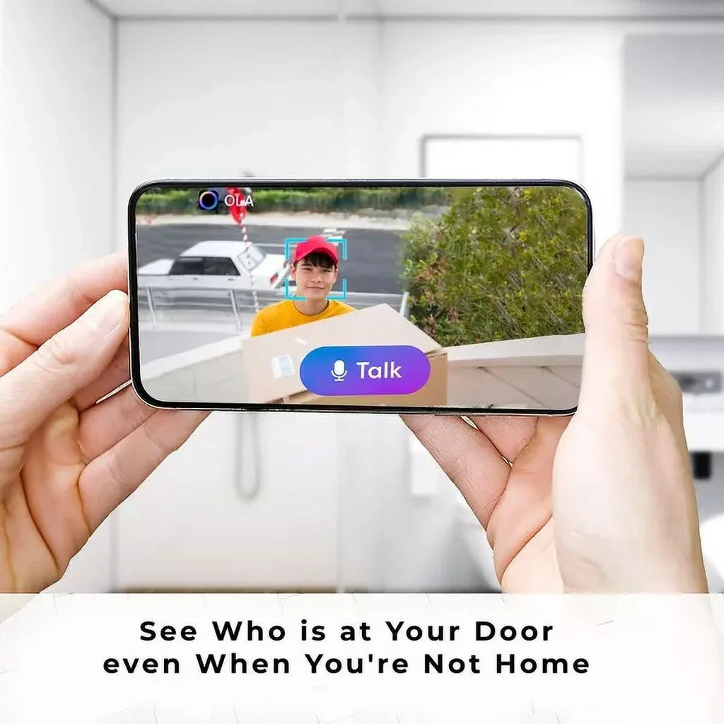As Seen On  - Ask ! 2 Way Voice Command Smart Security Camera 10 Pack/ Person Vehicle Pet Detection, Two-Way Talk, Spotlights Color Night Vision