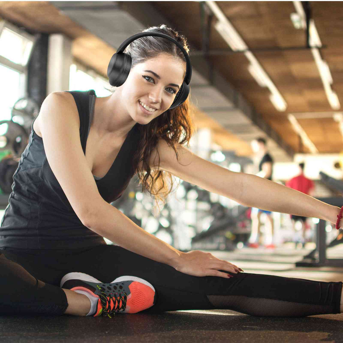 UrbanX UX35 Wireless Bluetooth Stereo Earphones with High Resolution Audio, Deep Bass, Superior Comfort Over The Ear Headphones with Mic for  Desire 625 Phone Call Support