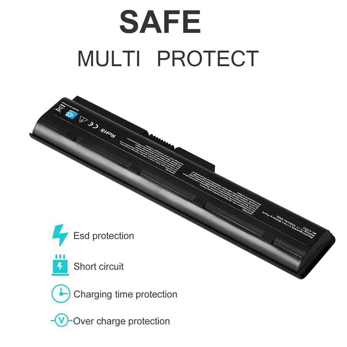 Battery For  Pavilion DM4 G4 G6 DV3-4000 DV5-2000 DV6-3000 DV7-6000  435